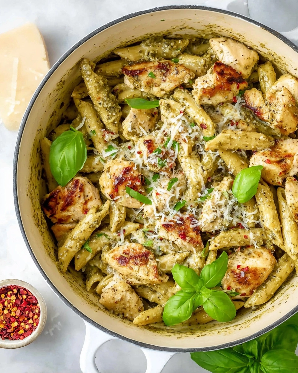 Foolproof 15-Minute Creamy Chicken Pesto Pasta for Busy Nights